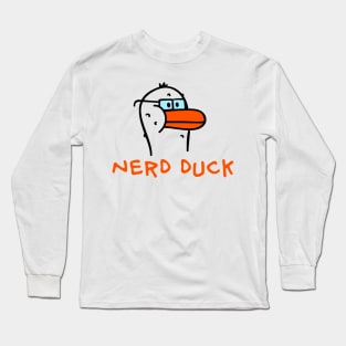 Nerd Duck Long Sleeve T-Shirt